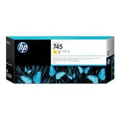 (F9K02A) HP TINTA AMARILLO DESIGNJET 745 *ALTA CAPACIDAD*