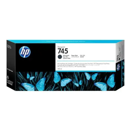 (F9K05A) HP TINTA NEGRO MATE DESIGNJET 745 *ALTA CAPACIDAD*
