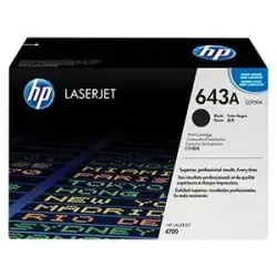 (Q5950A) HP TONER NEGRO LASERJET COLOR 4700 - 643 A