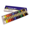 (MNC00055) MANLEY CERAS 60MM COLORES SURTIDOS ESTUCHE 15 UD
