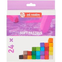 (9029024M) TALENS ART CREATION SET PASTELES SUAVES SURTIDOS ESTUCHE 24 UD