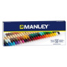 (MNC00088) MANLEY ESTUCHE DE 50 CERAS BLANDAS 60MM COLORES SURTIDOS