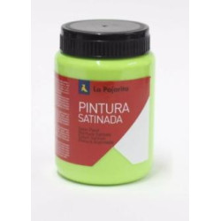 (169622) LA PAJARITA TÉMPERA ESCOLAR BOTE DE 35ML SATINADA VERDE LORO L-37