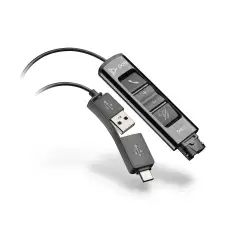 (218266-01/786C6AA) HP POLY ADAPTADOR PARA AURICULARES DA75 QD A PC