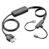 (38350-13/85Q55AA) HP POLY CABLE DESCOLGADOR NEGRO APC-43 PARA TELÉFONOS CISCO EHS