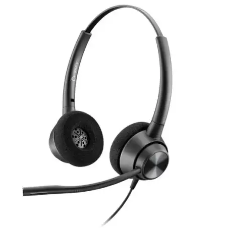 (767G0AA) HP POLY AURICULARES DE DIADEMA BIAURAL C/ MICRÓFONO CABLE USB ENCOREPRO HW320 NEGRO