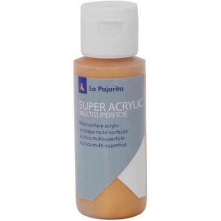 (182176) LA PAJARITA PINTURA SUPER ACRYLIC A-47 60ML ORO REAL
