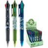 (ABP803T6) M&G BOLÍGRAFO 4 COLORES ARMY SURTIDO EXPOSITOR 36 UD