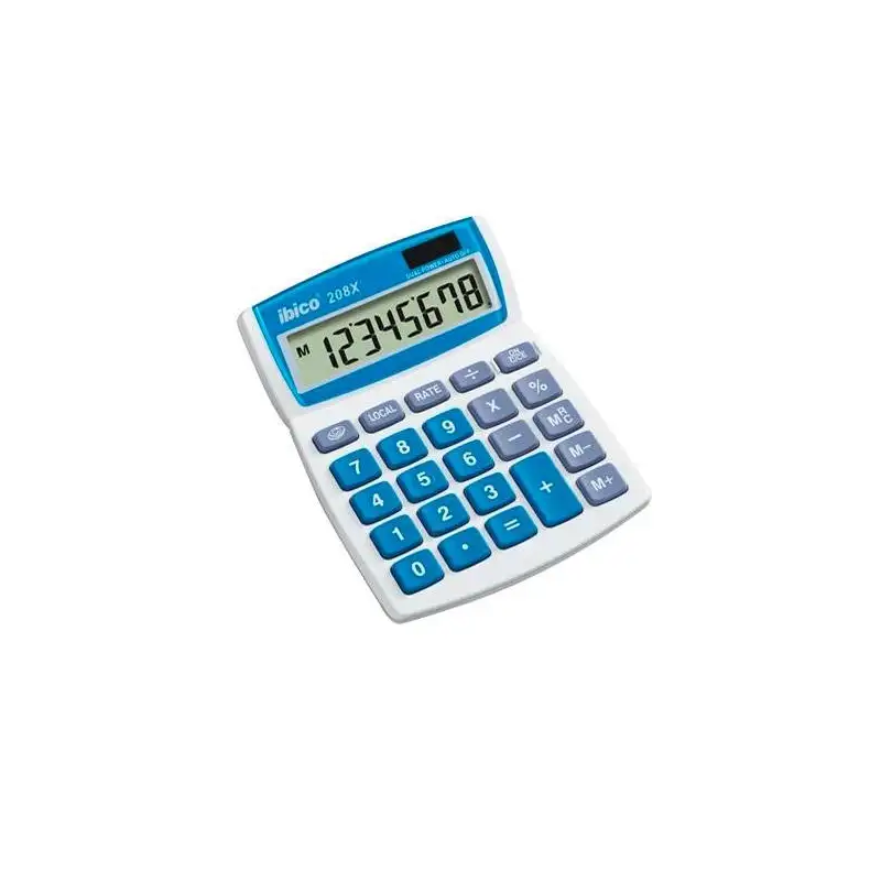 (IB410062) IBICO CALCULADORA 208 X 8 DIGITOS
