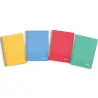 (IMP0118) IMPREX CUADERNO ESPIRAL TAPA PP A5 80H 90GR 4X4 COLORES SURTIDOS