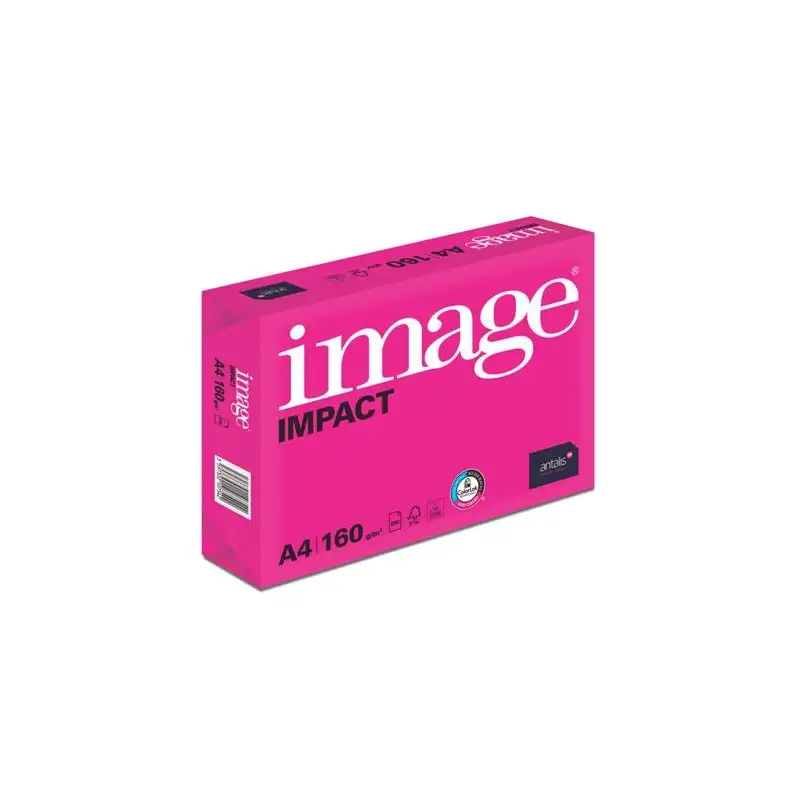 (433718) IMAGE PAPEL IMPACT DIN A4 160GR PAQUETE 250H BLANCO