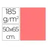 (C200040225) IRIS CARTULINA 50X65CM 185GR ROSA PÁLIDO -25U-