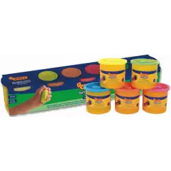 (405) JOVI PLASTILINA BOTE 110GR SOFT DOUGH BLANDIVER COLORES SURTIDOS ESTUCHE 5 UD