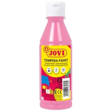 (50205) JOVI TÉMPERA LÍQUIDA ROSA BOTELLA 250ML