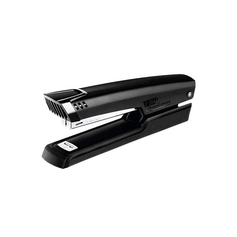 (354411) MAPED GRAPADORA SOBREMESA FULL STRIP ESSENTIAL METAL GRAPAS 24/6 26/6 NEGRO