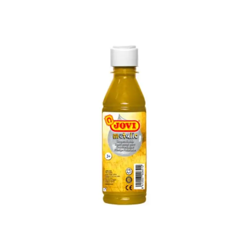 (50238) JOVI TÉMPERA LÍQUIDA METALLIC ORO BOTELLA DE 250ML