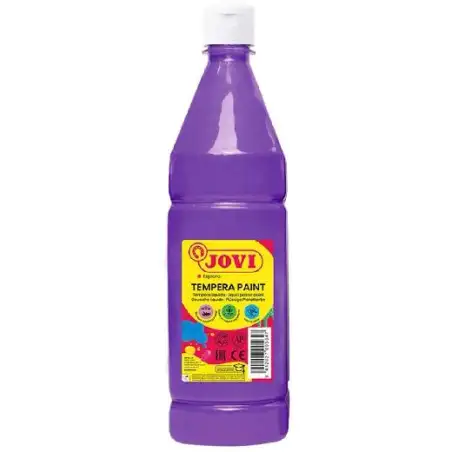 (51123) JOVI TÉMPERA LÍQUIDA PAINT VIOLETA BOTELLA 1000ML