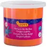 (56006) JOVI PINTURA DE DEDOS ESTUCHE 5 BOTES 125ML NARANJA