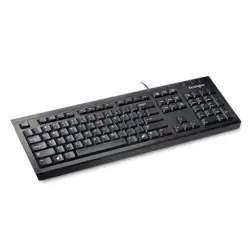 (1500109ES) KENSINGTON TECLADO VALUE CABLE USB MEMBRANA SELLADA QWERTY ESPAÑOL NEGRO