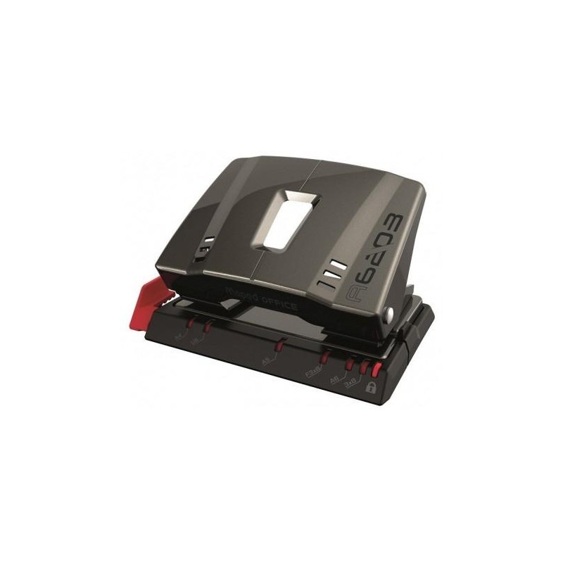 (620311) MAPED PERFORADORA ADVANCED METAL 2 AGUJEROS A6203 NEGRO