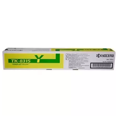 (1T02MVANL0) KYOCERA-MITA TONER AMARILLO TK 8315 Y