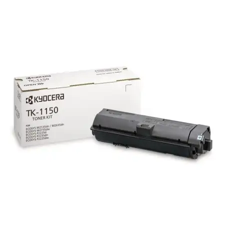 (1T02RV0NL0) KYOCERA-MITA TONER NEGRO ECOSYS M2135DN/P2235DN/P2235DW/P2235D/M2635DN/M2735DW -TK1150