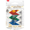 (119514) MAPED GOMA HARRY POTTER 3 CASAS DE HOWARTS TRIANGULAR EN BLISTER DE 3