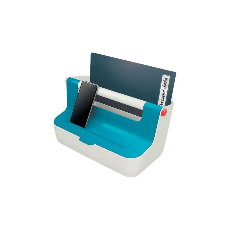 (61250061) LEITZ CAJA DE ALMACENAMIENTO PORTÁTIL COSY C/ASA ABS AZUL