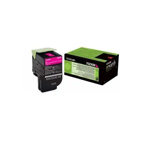 (70C2XM0) LEXMARK TONER MAGENTA RETORNABLE 702XM
