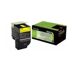 (70C2XY0) LEXMARK TONER AMARILLO RETORNABLE 702XM