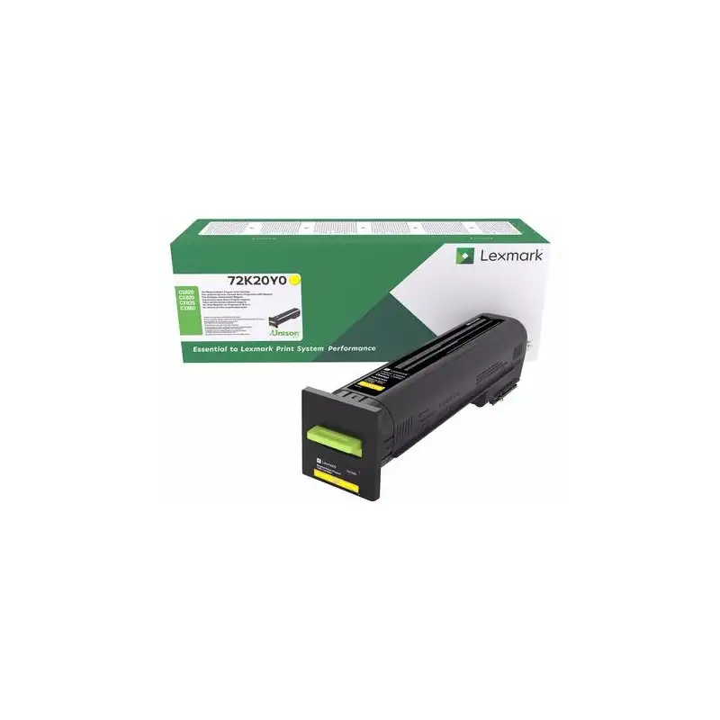 (72K20Y0) LEXMARK TONER AMARILLO CS820DE