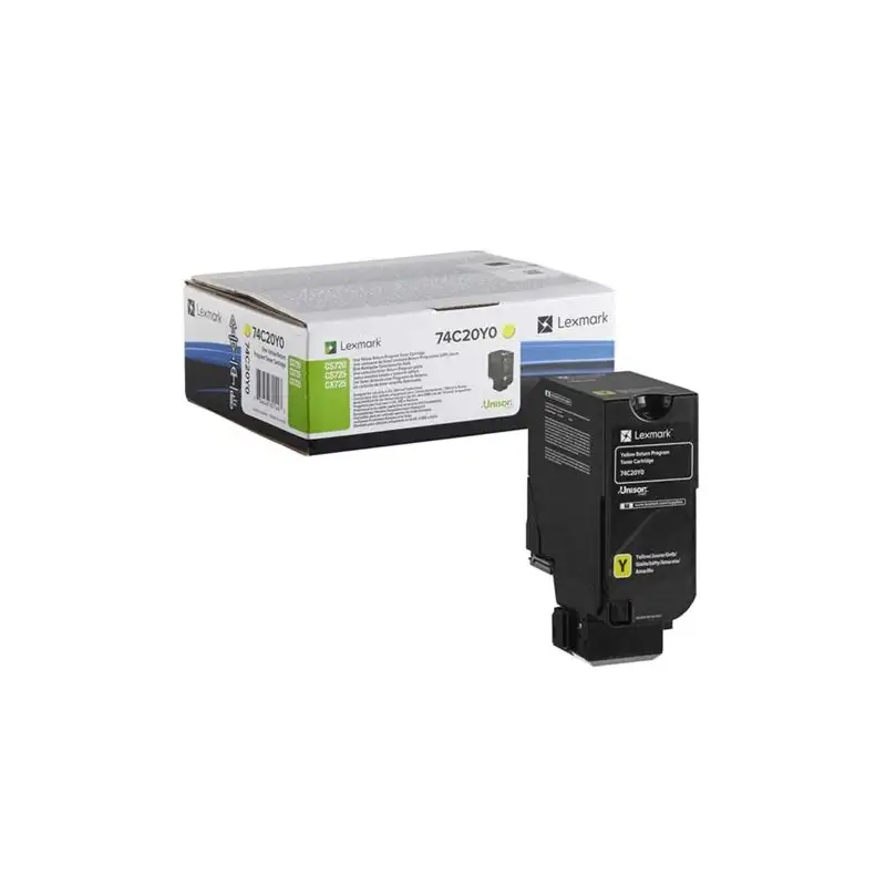 (74C20Y0) LEXMARK TONER AMARILLO CS720