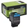 (80C20C0) LEXMARK 802C TONER RETORNABLE CIAN (1K)