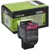 (80C20M0) LEXMARK 802M TONER RETORNABLE MAGENTA (1K)