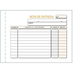 (T-32) LOAN TALONARIO ENTREGAS OCTAVO APAISADO SIN COPIA