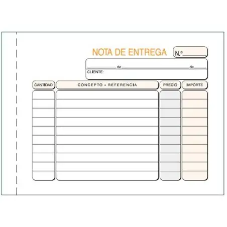 (T-32) LOAN TALONARIO ENTREGAS OCTAVO APAISADO SIN COPIA