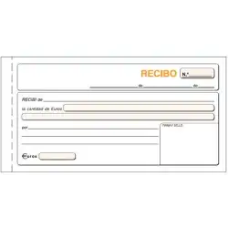 (T-60) LOAN TALONARIO RECIBOS TERCIO DE FOLIO DUPLICADO AUTOCOPIA