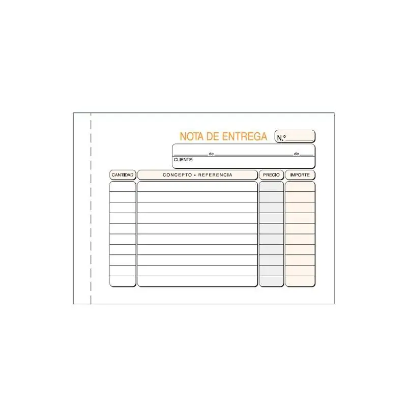 (T-79) LOAN TALONARIO ENTREGAS OCTAVO APAISADO DUPLICADO AUTOCOPIA