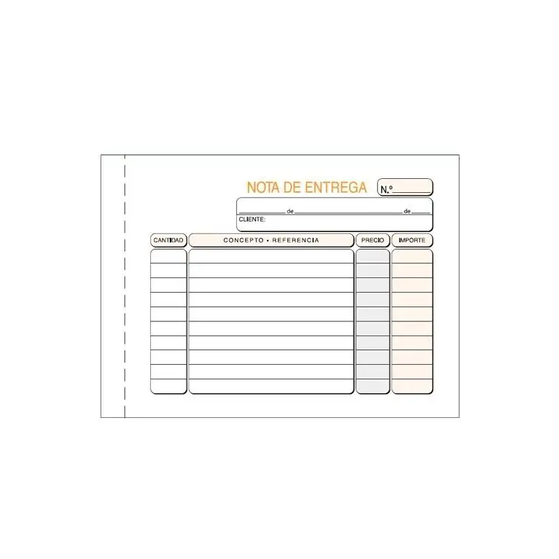 (T-79/C) LOAN TALONARIO ENTREGAS OCTAVO APAISADO DUPLICADO AUTOCOPIA CATALAN