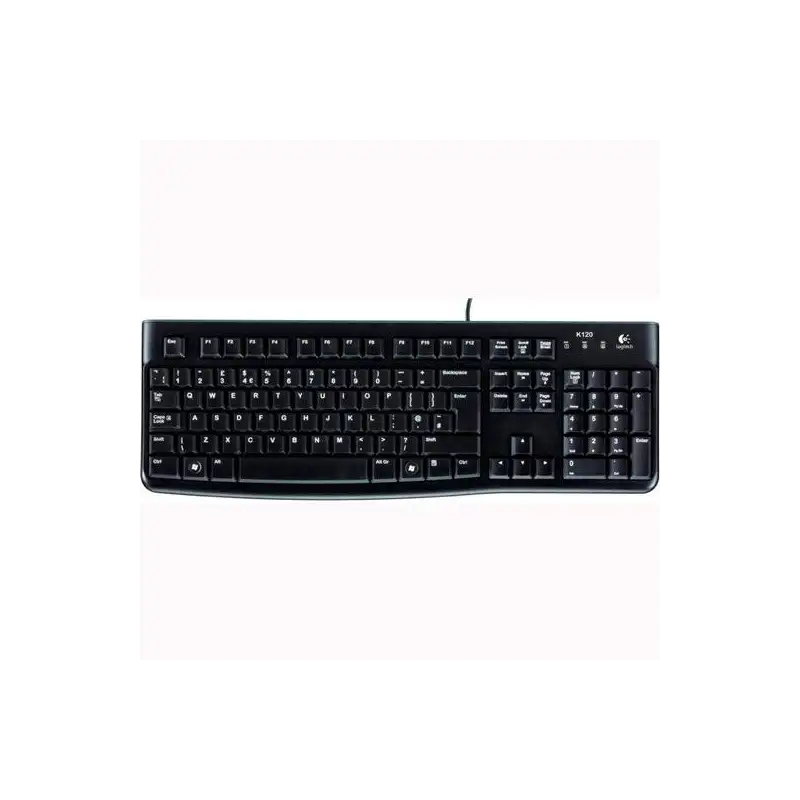 (920-002499) LOGITECH TECLADO K120 CABLE USB QWERTY ESPAÑOL NEGRO