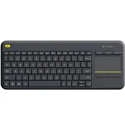 (920-007137) LOGITECH TECLADO K400 PLUS INALÁMBRICO QWERTY ESPAÑOL NEGRO