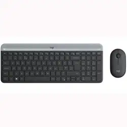 (920-009198) LOGITECH COMBO TECLADO + RATÓN MK470 INALÁMBRICO GRIS GRAFITO