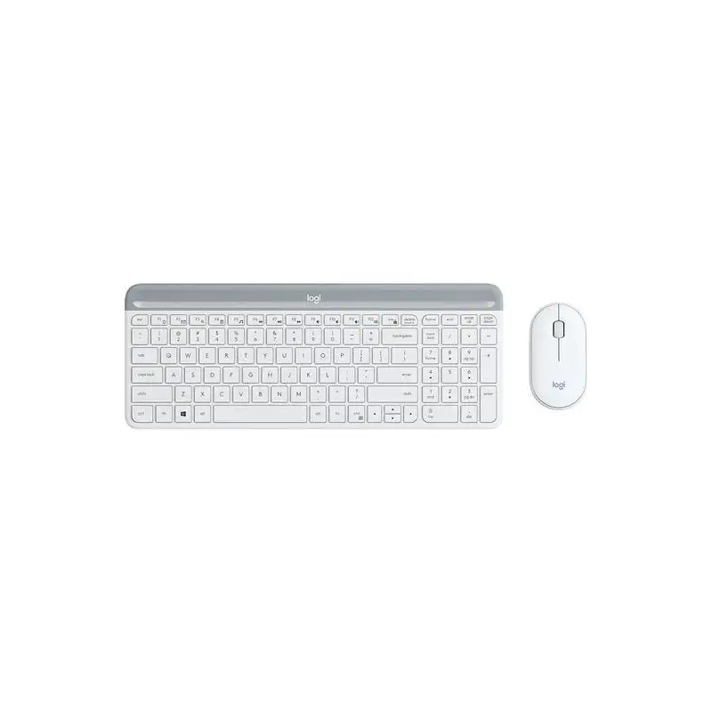 (920-009199) LOGITECH COMBO TECLADO + RATÓN MK470 INALÁMBRICO BLANCO