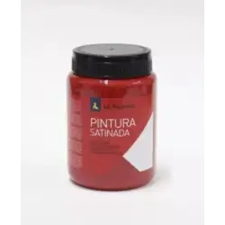(110322) LA PAJARITA TÉMPERA ESCOLAR BOTE DE 35ML SATINADA ROJO BERMELLON L-07