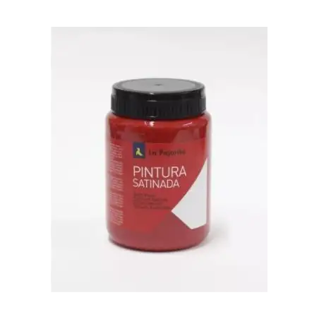 (110322) LA PAJARITA TÉMPERA ESCOLAR BOTE DE 35ML SATINADA ROJO BERMELLON L-07