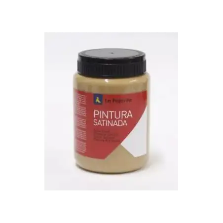 (111722) LA PAJARITA TÉMPERA ESCOLAR BOTE DE 35ML SATINADA AMARILLO SIENA OSCURO L-05