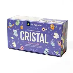 (999994) LA PAJARITA PINTURA CRISTAL PARA SUPERFICIES NO POROSAS COLORES SURTIDOS