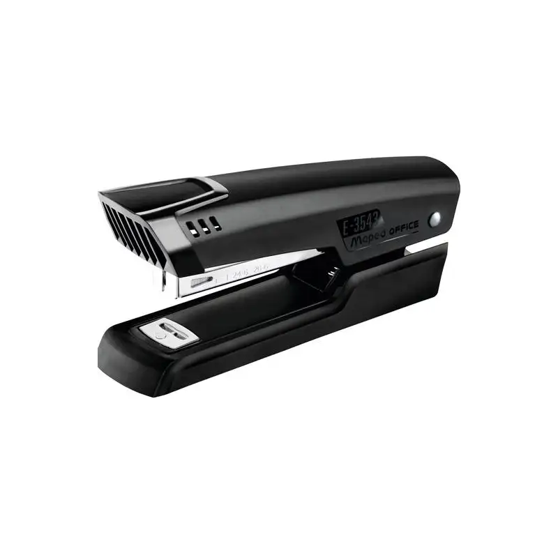 (354311) MAPED GRAPADORA SOBREMESA HALF STRIP ESSENTIAL METAL GRAPAS 24/6  26/6 NEGRO