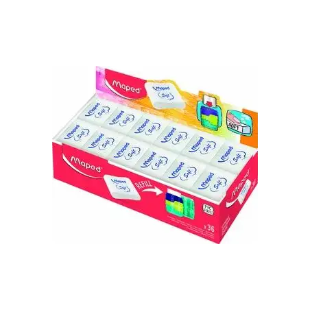 (049411) MAPED GOMA ESSENTIAL SOFT RECAMBIO DE AFILABORRA CONNECT