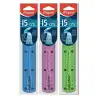 (279110) MAPED REGLA TWIST´N FLEX DECORADA DOBLE GRADUACIÓN 15 CM COLORES SURTIDOS